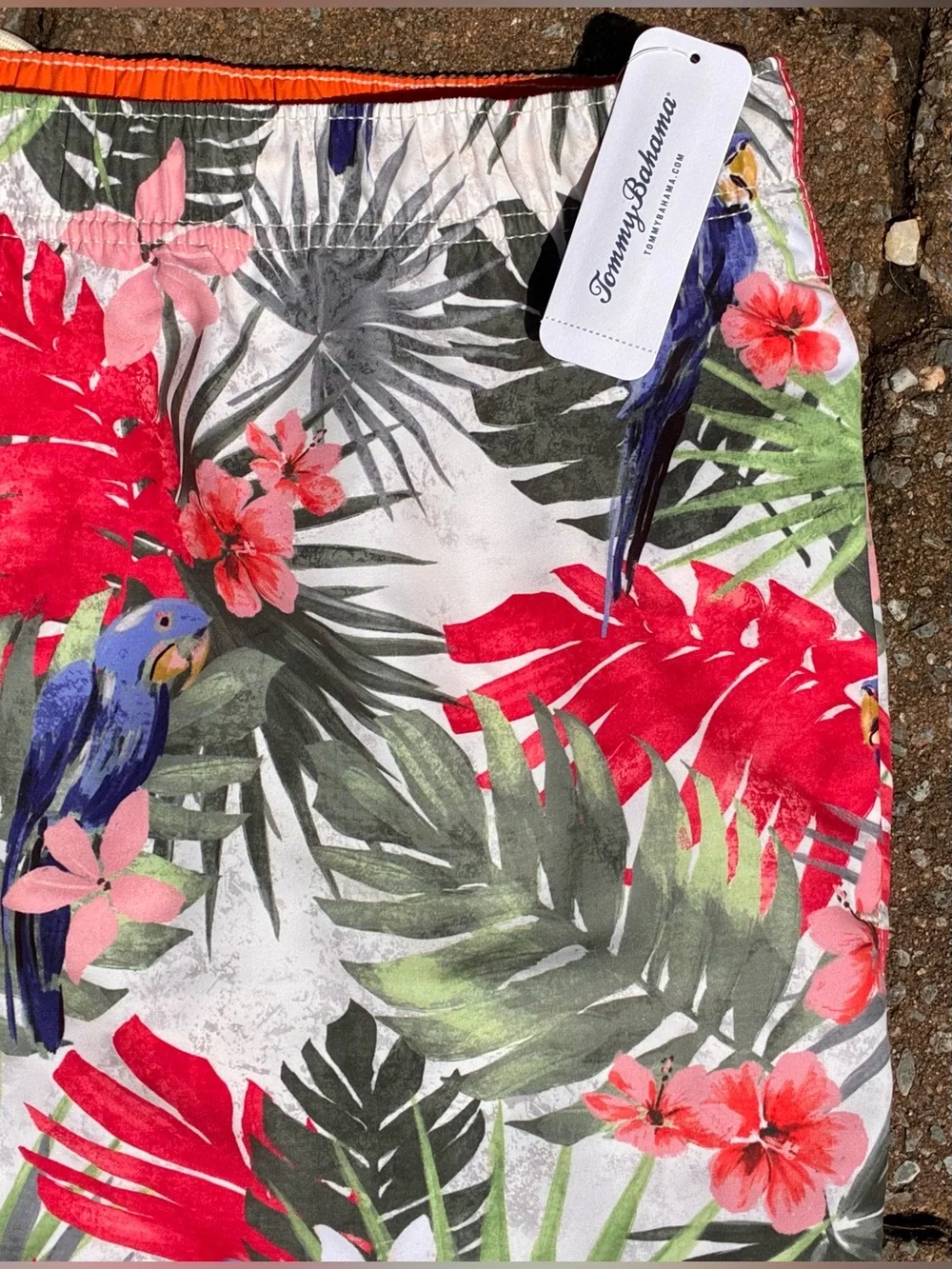 NEW Tommy Bahama Men's 2XL - XXL Naples Swim Trunks Shorts